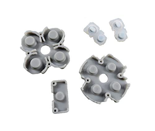 Big Hashi PS5コントローラー交換用ボタン （導電性ゴム）修理パーツセット