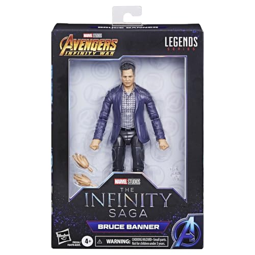 Avengers MARVEL ハズブロ マーベルレジェンド・シリーズ ブルース・バナー, アベンジャーズ/インフィニティ・ウォー 6インチ サイズ アクションフィギュア, マーベルレジェンド アクションフィギュア F8554 正規品