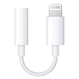 【MFi認証品】 イヤホンアダプタ Lightning to 3.5 mm ヘッドフォンジャック 「新設計」 ライトニング 変換 iPhone/i-Pad適応 3.5mm イヤホンジャック ケーブル 接続アダプタ