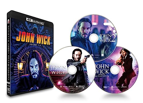 ジョン・ウィック トリロジー 4K ULTRA HD スペシャル・コレクション【初回生産限定】(特典なし) [Blu-ray]