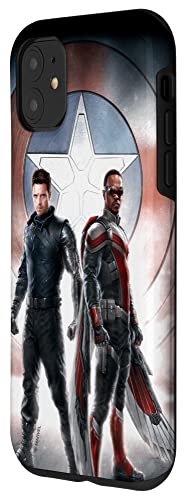 マーベル・ザ・ファルコン&ザ・ウィンター・ソルジャー・サム＆バッキー・バーンズ スマホケース iPhone 11 用
