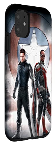 マーベル・ザ・ファルコン&ザ・ウィンター・ソルジャー・サム＆バッキー・バーンズ スマホケース iPhone 11 用