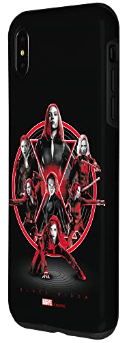 マーベルブラック・ウィドウナターシャ・ロマノフインフィニティ・サーガ スマホケース iPhone XS Max 用