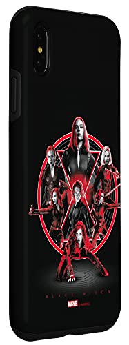 マーベルブラック・ウィドウナターシャ・ロマノフインフィニティ・サーガ スマホケース iPhone XS Max 用
