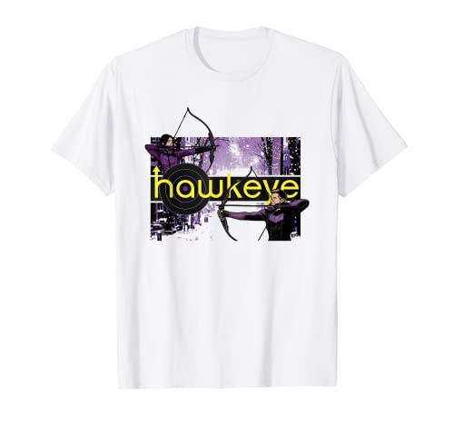 マーベルホークアイクリントバートンケイトビショップアーチャーズ Tシャツ