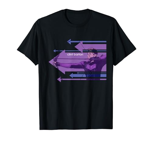 マーベル ホークアイ クリント バートン 矢 Tシャツ