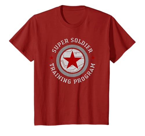マーベル ウィンターソルジャー スーパーソルジャー トレーニングプログラム Tシャツ