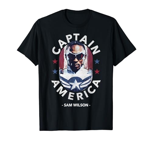 マーベル ファルコン ウィンターソルジャー サムウィルソン キャプテンアメリカ Tシャツ