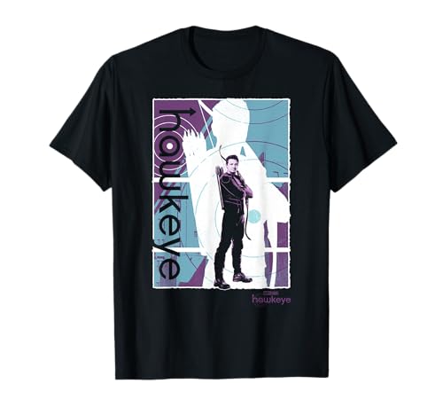マーベル ホークアイ ポップアートポスター Tシャツ