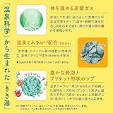 きき湯【薬用入浴剤】カリウム芒硝炭酸湯 はちみつレモンの香り 360g(約12回分) バスクリン 炭酸入浴剤