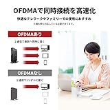 【Amazon.co.jp限定】 バッファローWiFi ルーター無線LAN Wi-Fi 6 11ax / 11ac AX1800 573+1201Mbps 日本メーカー LANケーブル同梱 【 iPhone 16e / 16 / 15 / 14 / Nintendo Switch / PS5 動作確認済み 】 エコパッケージ WSR-1800AX4P/NBK