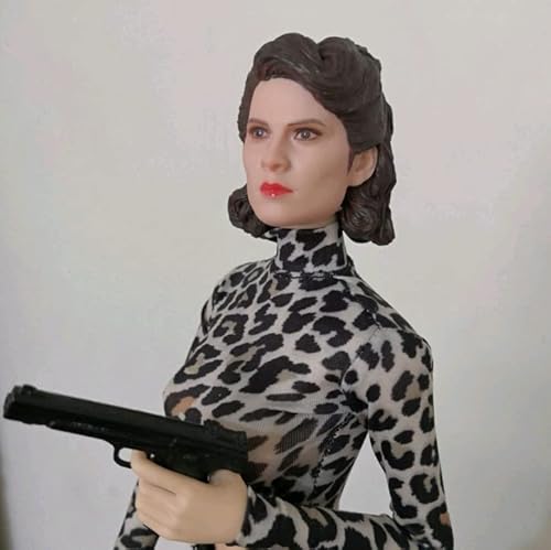 1/6ヘッド スカルプト女キャプテン・アメリカの彼女ペギー・カーターモデルは12インチ兵士の動く人形体に適している