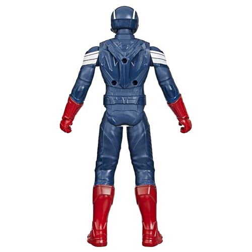(Hasbro)MARVEL マーベルスタジオ キャプテン・アメリカ:ブレイブ・ニュー・ワールド、タイタンヒーローシリーズ、12インチ(30cm)デラックス キャプテン・アメリカ アクションフィギュア、スーパーヒーローのおもちゃ 対象年齢4歳以上 F9301 正規品