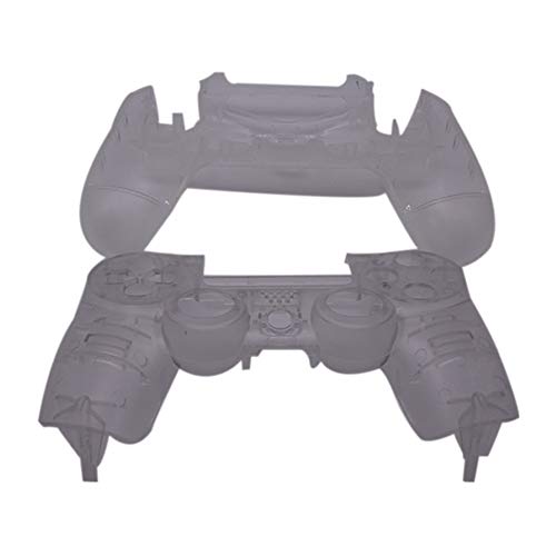[INEOUT] 置換 コントローラ ハウジング シェル にとって PS4 Pro 4.0 / PS4 Slim / PS4 12XX - 替換 フロント バック ケース カバー にとって ソニープレイステーション4 コントローラ（トランスペアレント）