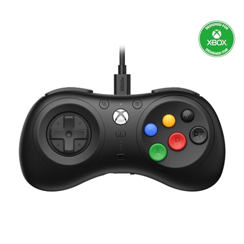 8BitDo M30 XboxシリーズX | S、Xbox One、およびWindowsの有線コントローラー 6ボタンレイアウト - 正式にライセンスされています