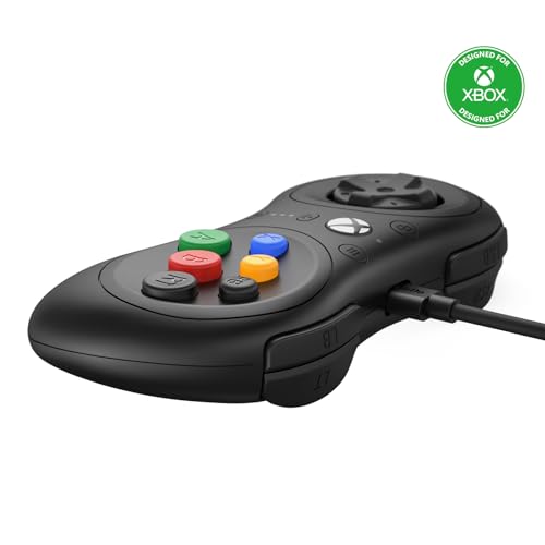 8BitDo M30 XboxシリーズX | S、Xbox One、およびWindowsの有線コントローラー 6ボタンレイアウト - 正式にライセンスされています