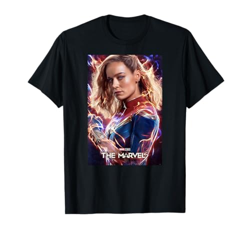 マーベル・スタジオ　マーベルズ　キャプテン・マーベル　キャロル　コズミックパワー Tシャツ