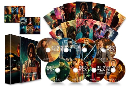 ジョン・ウィック：コンセクエンス クアドリロジー・エディション Blu-ray [数量限定・8枚組](特典なし) [Blu-ray]