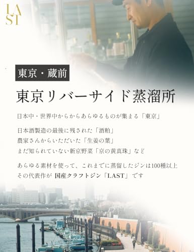 【酒粕からできたクラフトジン】LAST ELYSIUM(エリジウム) 42% 375ml 国産 ジン GIN お酒 蒸留酒 IWSC 金賞受賞