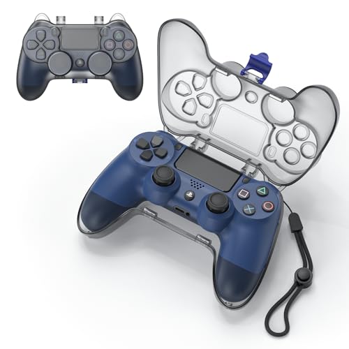 PS4コントローラー用コントローラーケース、PlayStation 4 DualShock 4ワイヤレスコントローラー用Tiiletzote 保護ケース PS4キャリートラベルケース PS4コントローラー収納バッグ、PS4ダストカバーゲームアクセサリー