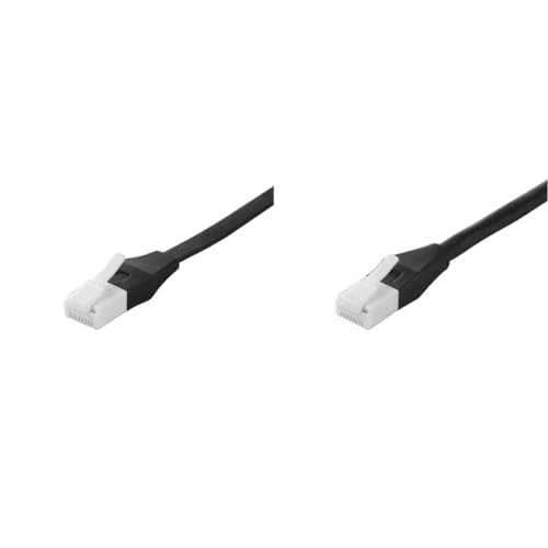 【セット買い】バッファロー BUFFALO ツメの折れないLANケーブル モデム用 カテゴリ6a ストレート フラットタイプ ブラック BSLS6AFU10BK + バッファロー BUFFALO ツメの折れないLANケーブル モデム用 カテゴリ6a ストレート ノーマルタイプ ブラック BSLS6ANU05BK