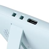 【2024年モデル】 Francfranc フランフラン フレ キャリーファン ミント 薄型 携帯扇風機 3段階風量調整 USB充電 Type-C 対応 プレゼント ギフト 贈り物