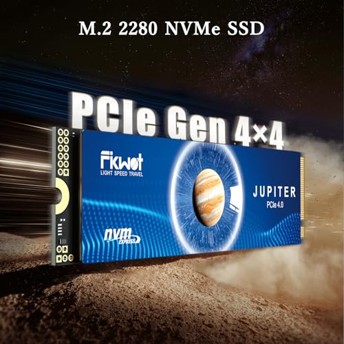 Fikwot【超高速読み込み】FX991 M.2 SSD 500GB PCIe Gen4x4 最大転送速度 6300MB/秒 NVMe SSD M.2 2280 新型PS5 / PS5動作確認済み 高耐久 3D NAND QLC 内蔵SSD メーカー5年保証