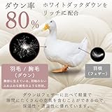 アイリスプラザ 羽毛布団 ホワイトダックダウン80％ シングル 羽毛パワーアップ加工済 ホワイトダックダウンをリッチに配合 自宅洗濯OK お手入れ簡単 グレー