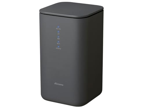 【整備済み品】docomo home 5G HR02 [ダークグレー]