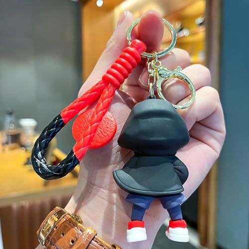 [Fehose] キーホルダー ファション ヒーロー漫画デザイン 車用キーホルダー かわいいバックパックチャーム 子供の女の子の男の子の (アニメ-01)