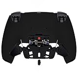 コントローラーではない。eXtremeRate ps5コントローラー(BDM-030&BDM-040&BDM-050)に対応用ピュアカラーABSプラスティック製RISE4 V3背面リマップキット、ps5コントローラー用アップグレードボード&バックシェル&4バックボタン【ブラック】