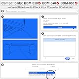 eXtremeRate ps5コントローラーBDM-030&BDM-040&BDM-050に対応用プログラム背面パドルプラスティック製ラバー付きRISE V3リマップキット、ps5コントローラーに対応用アップグレードボードと再設計されたバックケース&背面ボタンアタッチメン‐ps5本体ではない【クラシックグレー&ニューホープグレー】