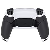eXtremeRate ps5コントローラーBDM-030&BDM-040&BDM-050に対応用プログラム背面パドルプラスティック製ラバー付きRISE V3リマップキット、ps5コントローラーに対応用アップグレードボードと再設計されたバックケース&背面ボタンアタッチメン‐ps5本体ではない【ホワイト&ブラック】
