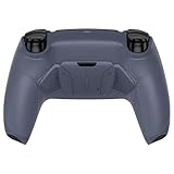 コントローラーではない。eXtremeRate ps5コントローラー(BDM-030&BDM-040&BDM-050)に対応用ラバーグリップ付きプラスティック製RISE4 V3純色の背面リマップキット、ps5コントローラー用アップグレードボード&バックシェルラバーグリップ付き&4バックボタン【ティントゥーラ ネーラ】