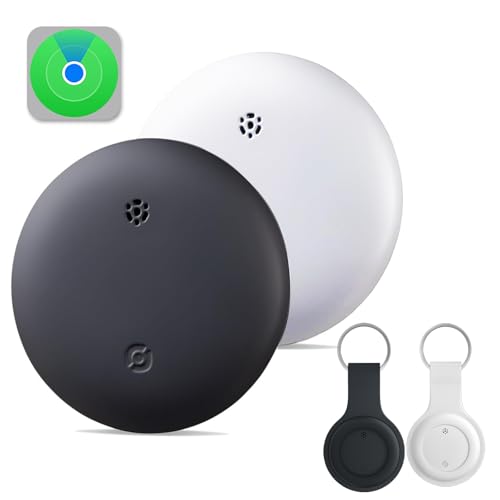 エアタグ airtag（2個セット）紛失防止タグ スマートタグ【2025最新 MFI認証品 Find Myタグ 安定保証＆全球GPS測位＆超強信号】忘れ物防止 gpsタグ airタグ スマートトラッカー 財布 超薄 超軽量 小型GPS発信機 追跡タグ （Apple「探す」対応 ）IOS専用 超長持ち 子供/高齢者/ペット見守り 鍵/車両追跡 キーホルダー付きソフトシリコンカバー