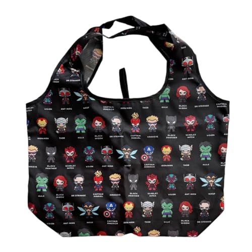 スモール・プラネット(Small Planet) マーベル くるくるショッピングバッグ アベンジャーズ 整列