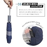 小川(Ogawa) 【2025】 折りたたみ傘 メンズ ワンタッチ自動開閉 軽量 超撥水 55cm 途中で飛び出さない 安全装置付き 入れやすい共袋付き グレー 54779