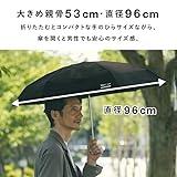 【2025】男の晴雨兼用傘 日傘 IZA Type:Compact ブラック [遮光率100%・UVカット率100%・UPF50＋・遮熱] 折りたたみ傘 通勤 通学 旅行 ビジネス オフィス シンプル カジュアル 男性 メンズ ZA020-001-102