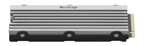 Nextorage 日本メーカー Valueシリーズ 2TB PS5対応ヒートシンク一体型内蔵SSD 新デザインHeatSink M.2 2280 PCIe4.0 NVMe SSD NEM-PAVC2TB/N SYM ネクストレージ 【PS5/PS5 Pro 動作確認済み】