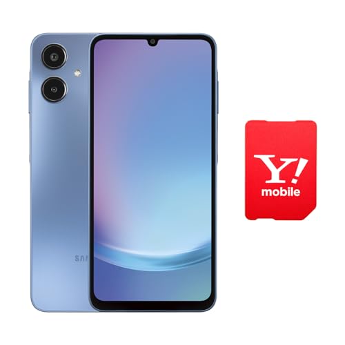 【本体一括購入】Y!mobile Galaxy A25 5G ブルー 【新規申込・シンプルM/L専用】 購入後申込必須 ※開通後発送