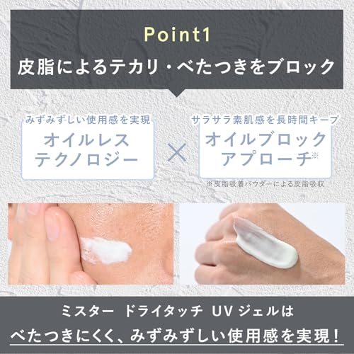 ORBIS Mr. (オルビス ミスター) ドライタッチ UVジェル 60g 日焼け止め メンズ (SPF50+ / PA++++) 父の日 スキンケア