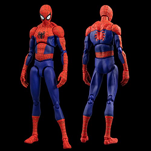 スパイダーマン：スパイダーバース SVアクション ピーター・B・パーカー／スパイダーマン 通常版（二次再販） 約160mm ABS＆PVC製 塗装済み完成品 アクションフィギュア