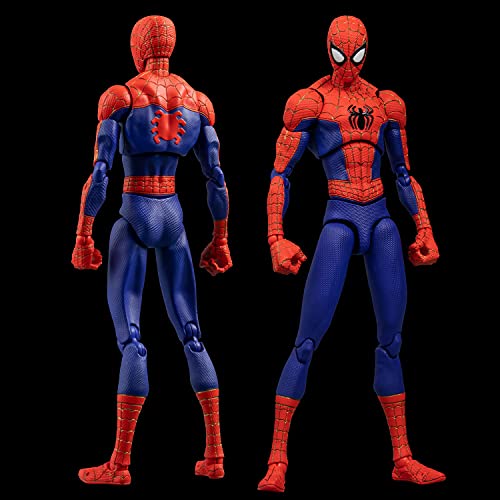 スパイダーマン：スパイダーバース SVアクション ピーター・B・パーカー／スパイダーマン 通常版（二次再販） 約160mm ABS＆PVC製 塗装済み完成品 アクションフィギュア