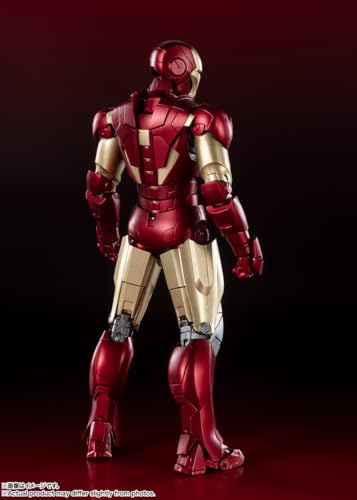 TAMASHII NATIONS S.H.フィギュアーツ アイアンマン マーク６（THE INFINITY SAGA） 約150mm PVC&ABS&ダイキャスト製 塗装済み可動フィギュア