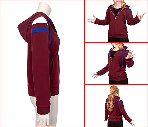 [COSSKY] ワンダヴィジョン スカーレット・ウィッチ ワンダ・マキシモフ コスプレ衣装 cosplay イベンド 変装 仮装 プレゼント 祭り仮装 コスチューム コス 衣装 (女性M)