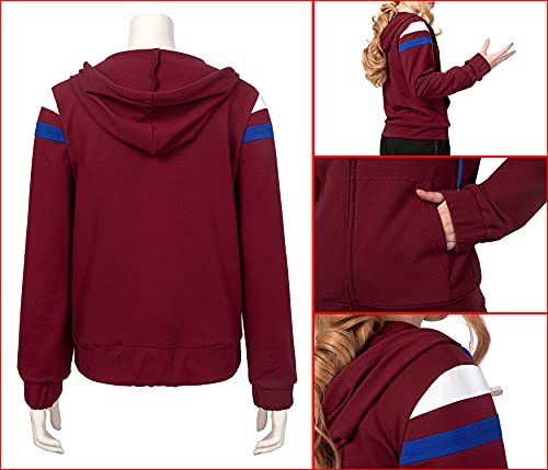 [COSSKY] ワンダヴィジョン スカーレット・ウィッチ ワンダ・マキシモフ コスプレ衣装 cosplay イベンド 変装 仮装 プレゼント 祭り仮装 コスチューム コス 衣装 (女性M)