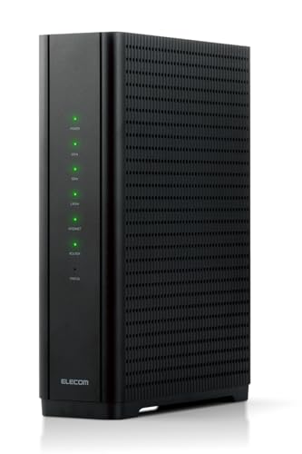 エレコム WiFiルーター 無線LAN WiFi7 5765＋2882＋688Mbps 有線10Gbps F-Secure EasyMesh WRC-BE94XSD-B