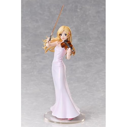 四月は君の嘘 宮園かをり Again 1/7スケールフィギュア 全高：約250mm(台座、弓含む) ミニ色紙付き