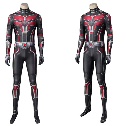 [COSSKY] アントマン&ワスプ:クアントマニア スコット・ラング コスプレ衣装 cosplay イベンド 変装 仮装 全身タイツ プレゼント 祭り仮装 コスチューム コス 衣装 (男性L)