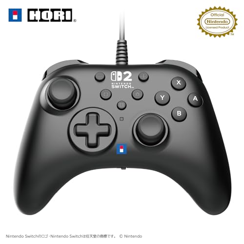 【任天堂ライセンス商品】ホリパッド TURBO for Nintendo Switch™ 2, 【Switch2・Switch両対応】【連射/連射ホールド機能搭載】